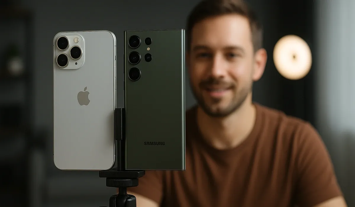 Best camera phones for content creators comparison.