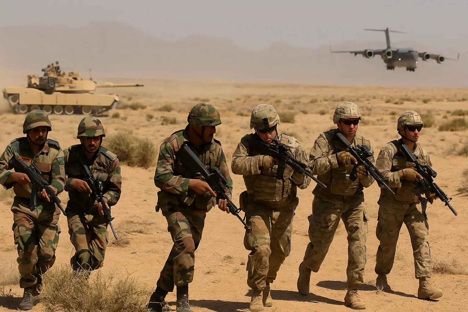 India, US joint military drills Indo-Pacific