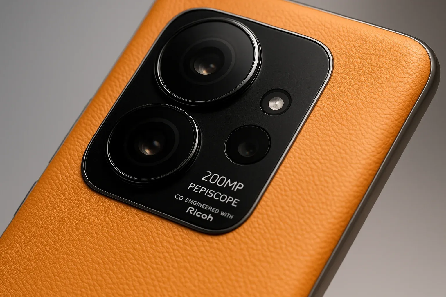 Realme GT 8 Pro triple-camera setup with 200MP periscope lens